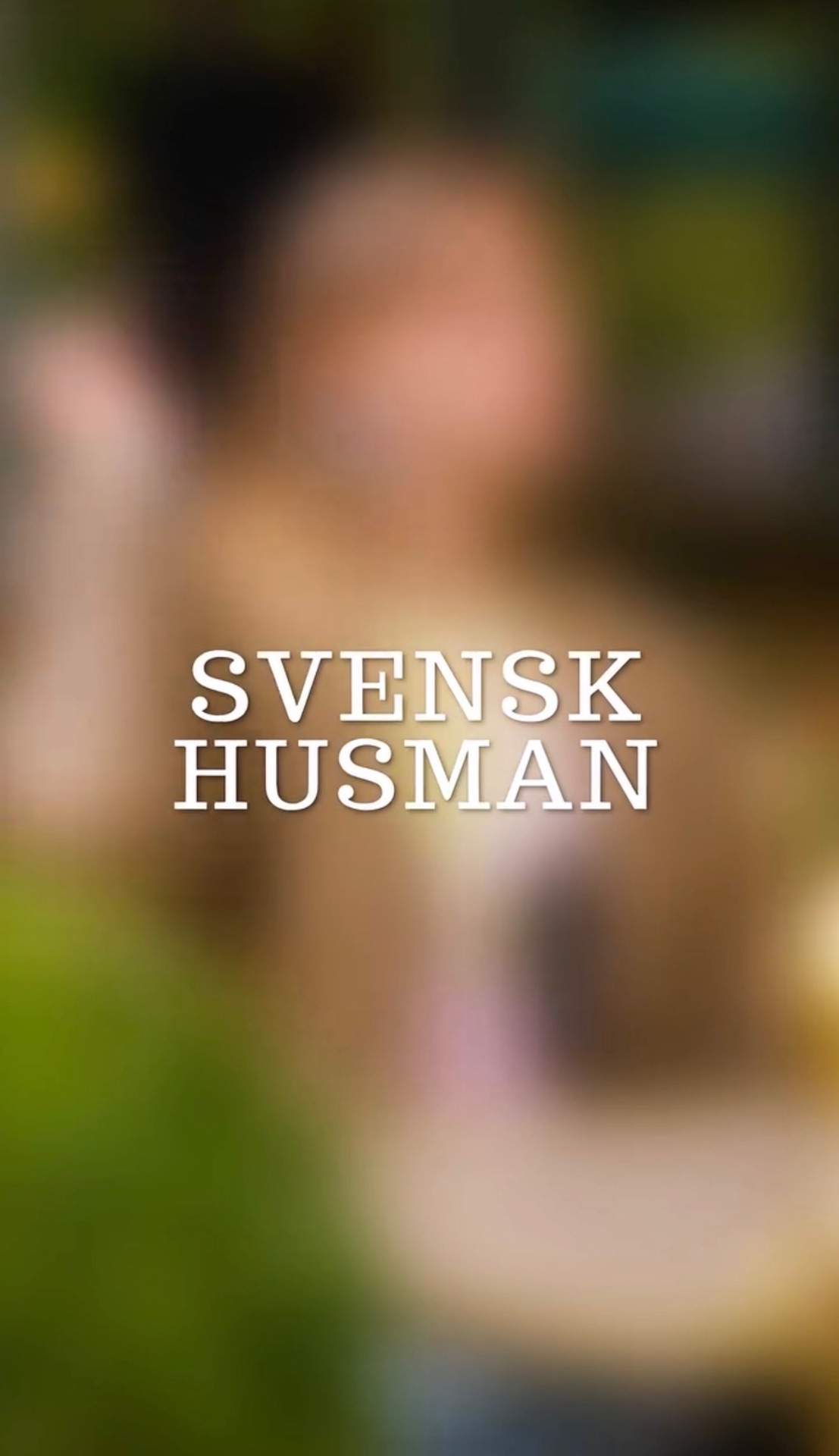 Svenskhusman — Brand film & social campaign